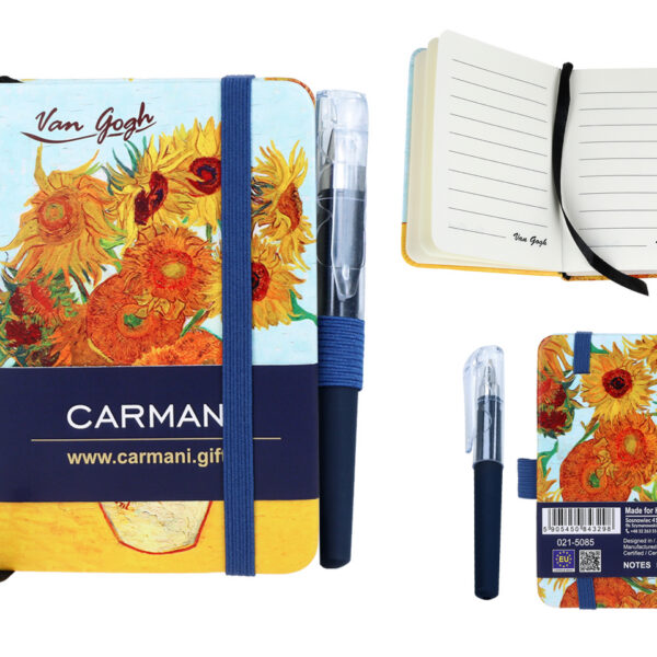 Notes A7 - V. van Gogh, Słoneczniki (CARMANI)