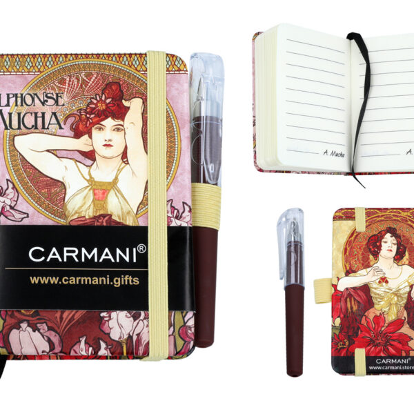 Notes A7 - A. Mucha, Kamienie szlachetne Ametyst i Rubin (CARMANI)