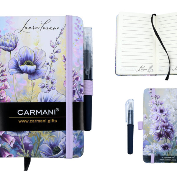 Notes A6 - Kwiaty (CARMANI)