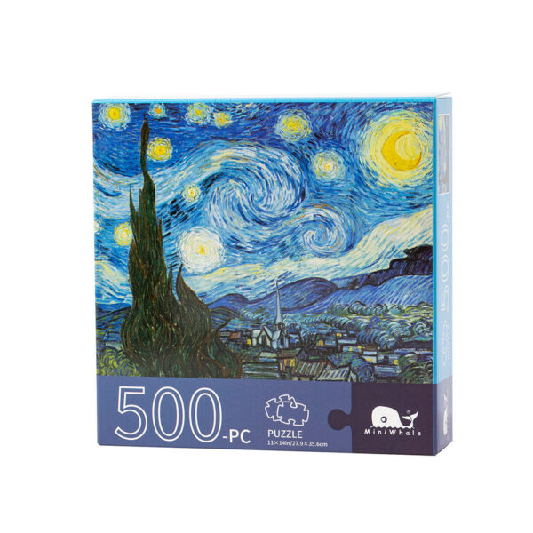 Puzzle - V. van Gogh, Gwiaździsta Noc, 500 elementów