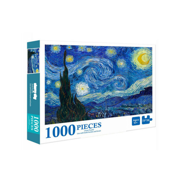 Puzzle - V. van Gogh, Gwiaździsta Noc, 1000 elementów