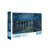 Puzzle - V. van Gogh, Gwiaździsta Noc nad Rodanem, 1000 elementów