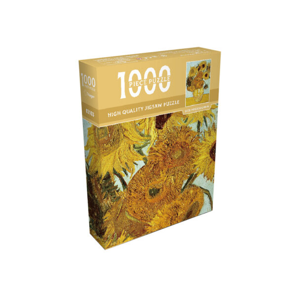 Puzzle - V. van Gogh, Słoneczniki (1000 elementów)
