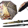 Parasol automatyczny - G. Klimt, Pocałunek i Drzewo życia (CARMANI)
