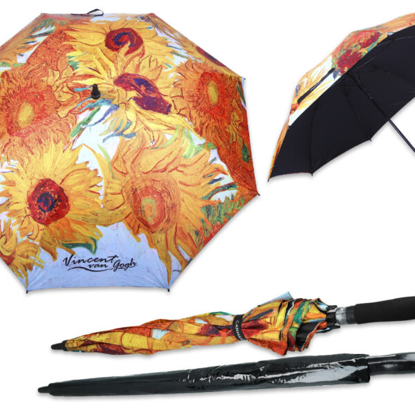 Parasol automatyczny - V. van Gogh, Słoneczniki (CARMANI)