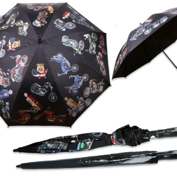Parasol automatyczny - Classic & Exclusive, Legendary Vehicles, Motocykl (CARMANI)
