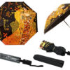 Parasol automatyczny, składany - G. Klimt, Adela (dekoracja na wierzchu) (CARMANI)