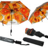 Parasol automatyczny, składany - V. van Gogh, Słoneczniki (dekoracja pod spodem) (CARMANI)