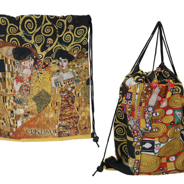 Worek na plecy - G. Klimt, Kolaż (CARMANI)