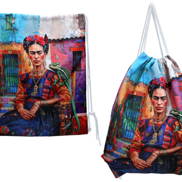Worek na plecy - F. Kahlo (CARMANI)