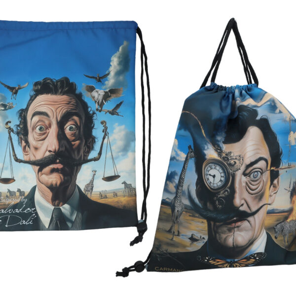 Worek na plecy - inspirowany malarstwem S. Dali (CARMANI)