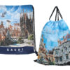 Worek na plecy - inspirowana malarstwem A. Gaudi (CARMANI)