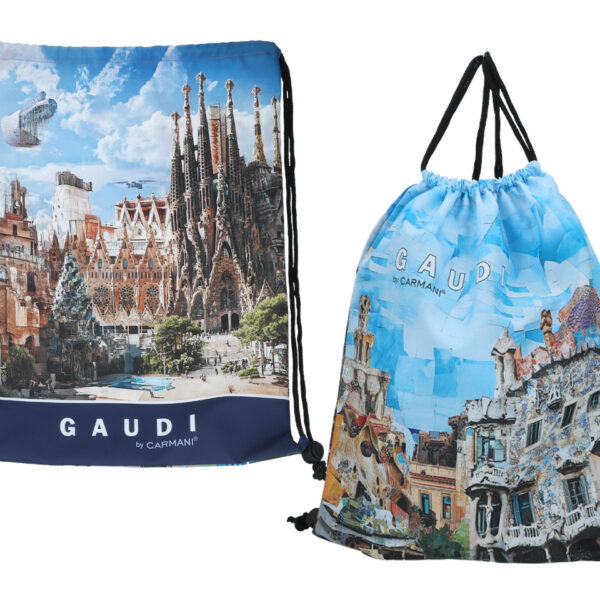 Worek na plecy - inspirowana malarstwem A. Gaudi (CARMANI)