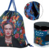 Worek na plecy z kieszenią w tubie - F. Kahlo (CARMANI)
