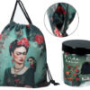 Worek na plecy z kieszenią w tubie - F. Kahlo (CARMANI)