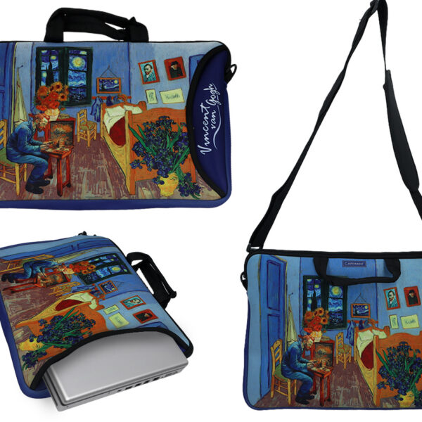 Torba na laptopa - V. van Gogh, Pokój w Arles (CARMANI)