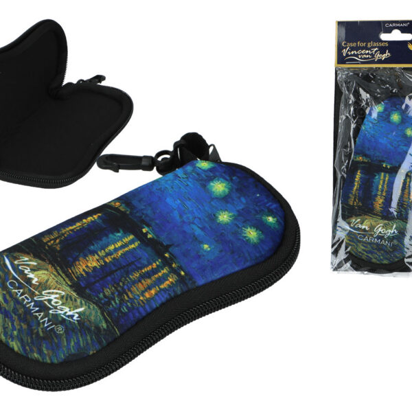 Etui na okulary - V. van Gogh, Gwiaździsta Noc nad Rodanem (CARMANI)