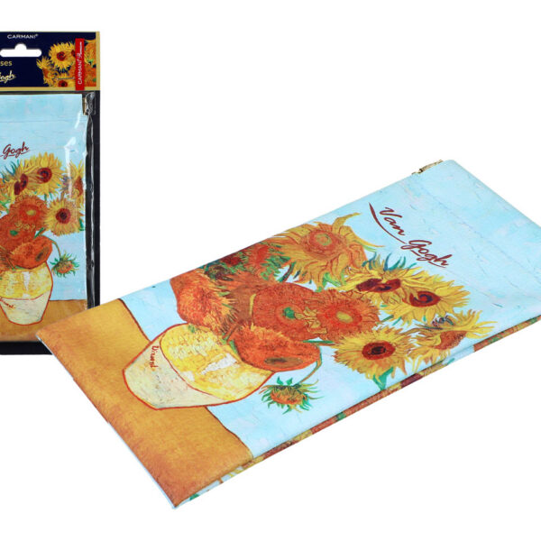 Etui na okulary, miękkie - V. van Gogh, Słoneczniki (CARMANI)