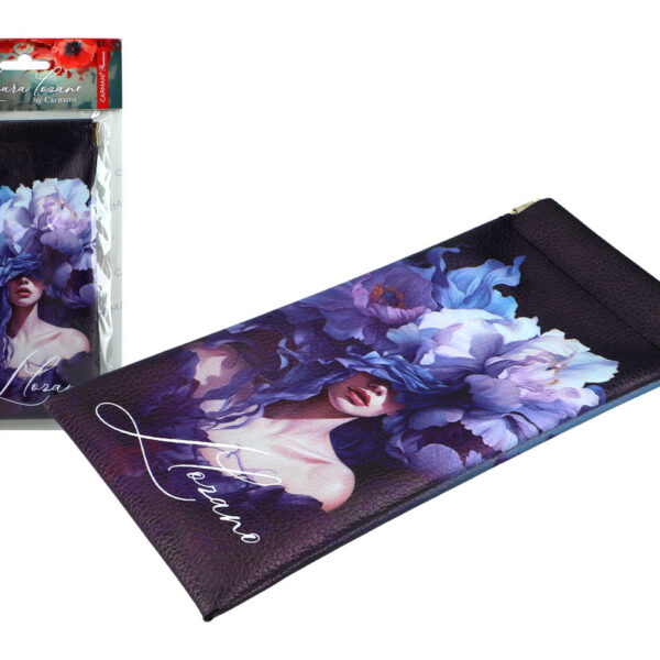 Etui na okulary, miękkie - L. Lozano, Lady`s Floral Symphony (CARMANI)