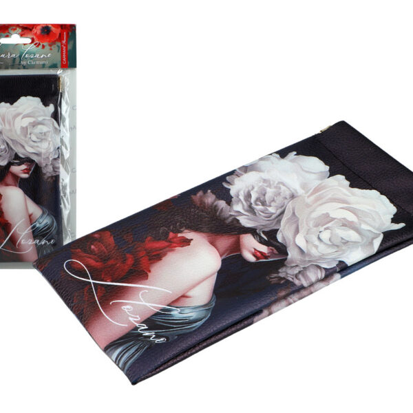 Etui na okulary, miękkie - L. Lozano, Lady`s Floral Symphony (CARMANI)