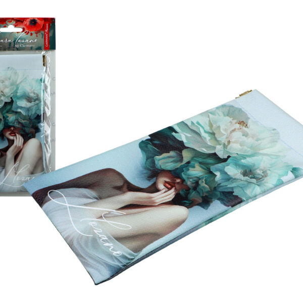 Etui na okulary, miękkie - L. Lozano, Lady`s Floral Symphony (CARMANI)