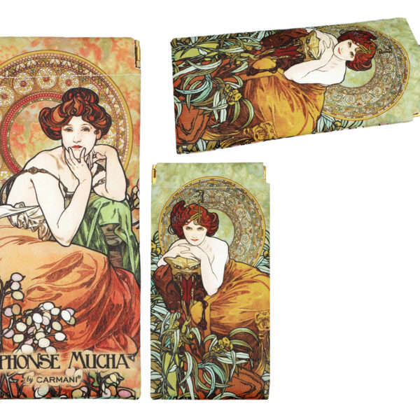 Etui na okulary, miękkie - A. Mucha, Kamienie Szlachetne, Topaz (CARMANI)