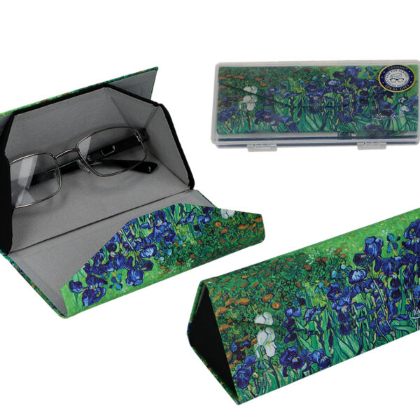 Etui na okulary, składane - V. van Gogh, Irysy (CARMANI)