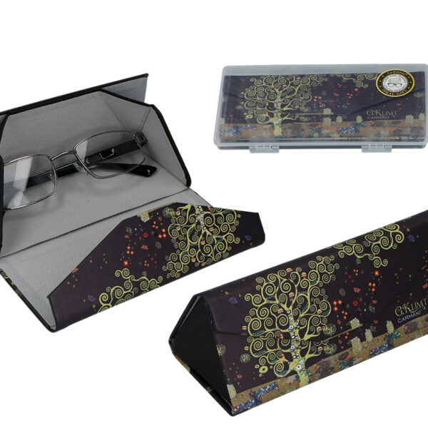 Etui na okulary, składane - G. Klimt, Drzewo życia (CARMANI)