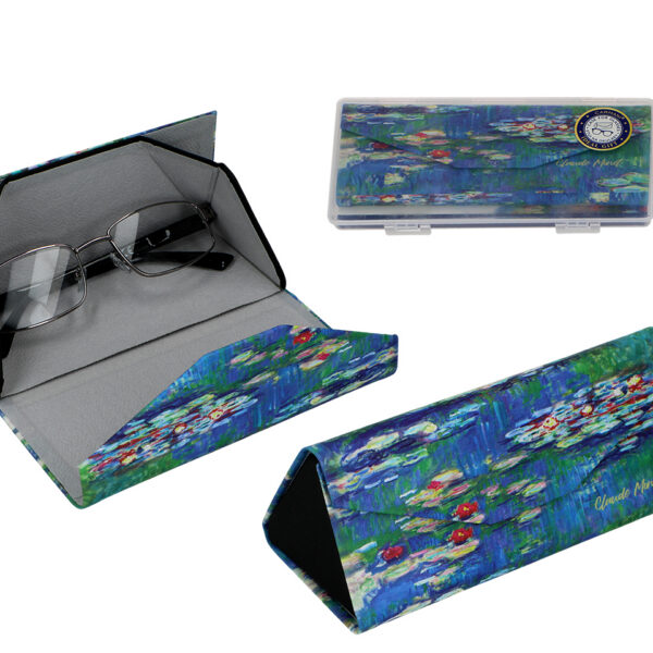 Etui na okulary, składane - C. Monet, Nenufary (CARMANI)