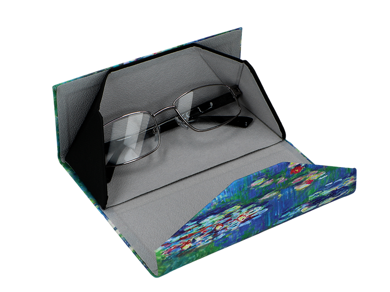 Etui na okulary, składane - C. Monet, Nenufary (CARMANI) - obrazek 4