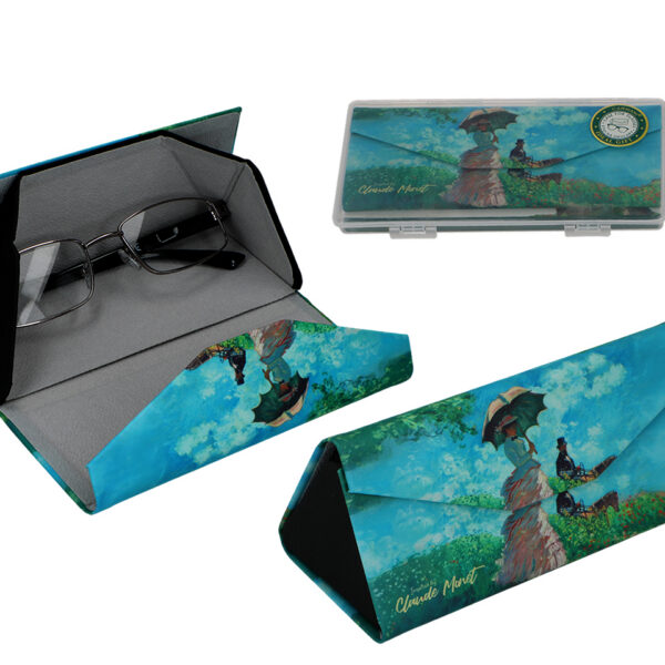 Etui na okulary, składane - inspirowane malarstwem C. Monet (CARMANI)