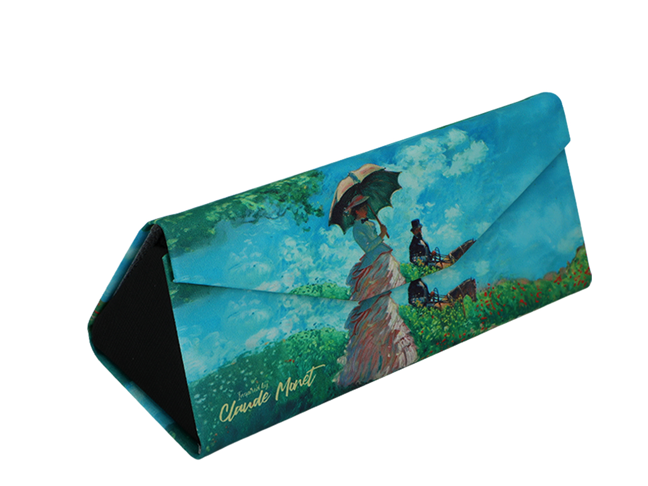Etui na okulary, składane - inspirowane malarstwem C. Monet (CARMANI) - obrazek 3