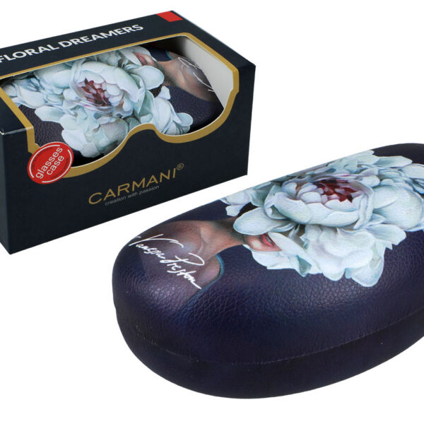 Etui na okulary - V. Preston, Kwiaty na głowie (CARMANI)