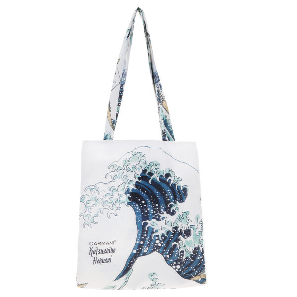 Torba na ramię - Hokusai Katsushika, Wielka fala w Kanagawie (CARMANI)