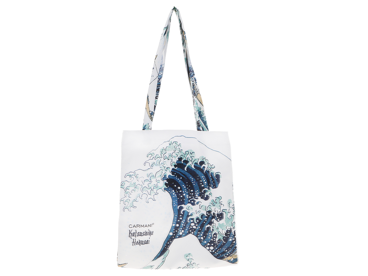 Torba na ramię - Hokusai Katsushika, Wielka fala w Kanagawie (CARMANI) - obrazek 2