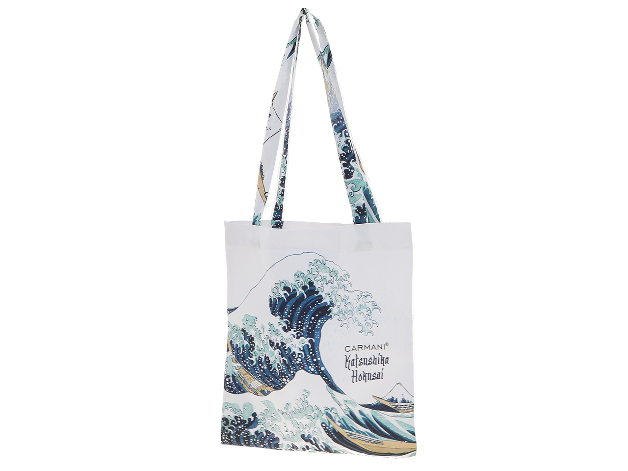 Torba na ramię - Hokusai Katsushika, Wielka fala w Kanagawie (CARMANI) - obrazek 3