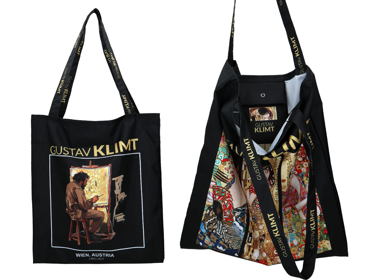 Torba na ramię - G. Klimt, mix (CARMANI) - obrazek 2