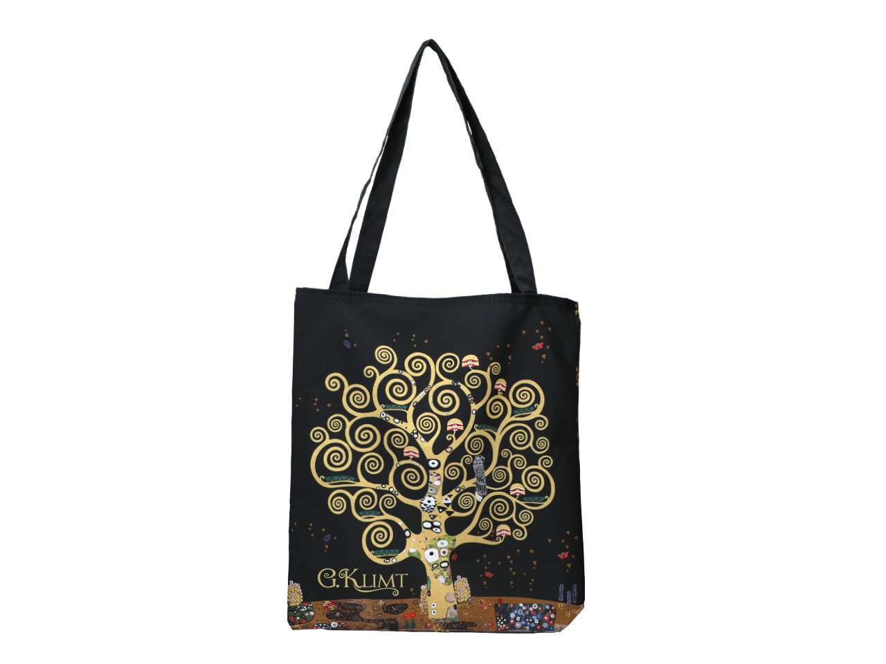 Torba na ramię - G. Klimt, Pocałunek + Drzewo (CARMANI) - obrazek 4