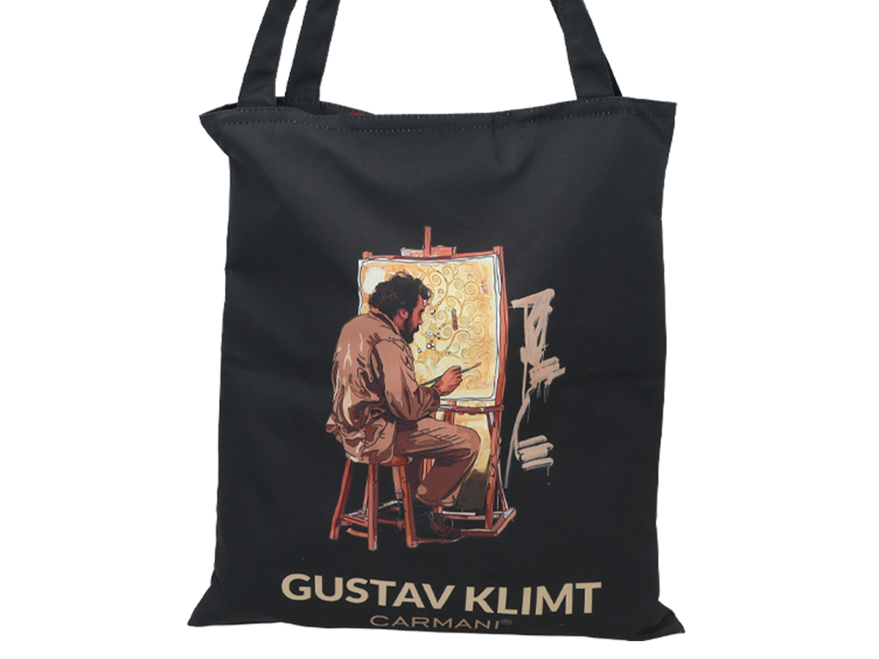 Torba na ramię - G. Klimt, kolaż (CARMANI) - obrazek 3