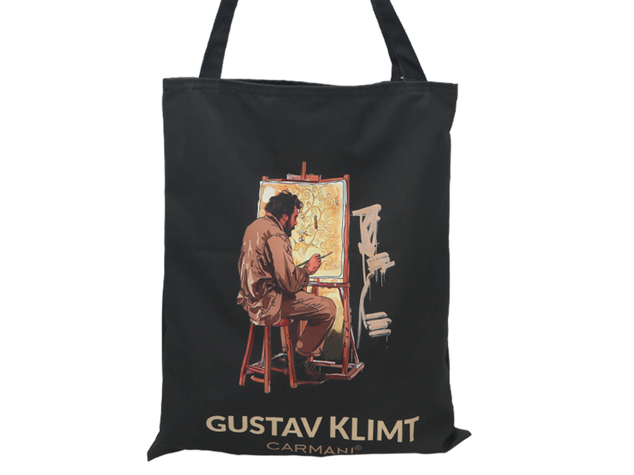 Torba na ramię - G. Klimt, kolaż (CARMANI) - obrazek 3