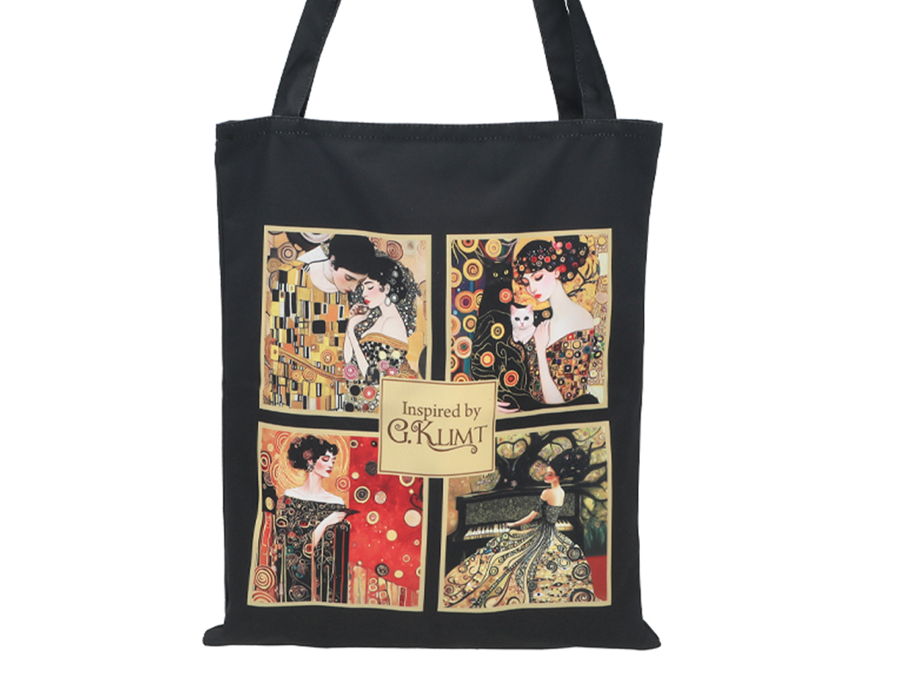 Torba na ramię - G. Klimt, kolaż (CARMANI) - obrazek 4