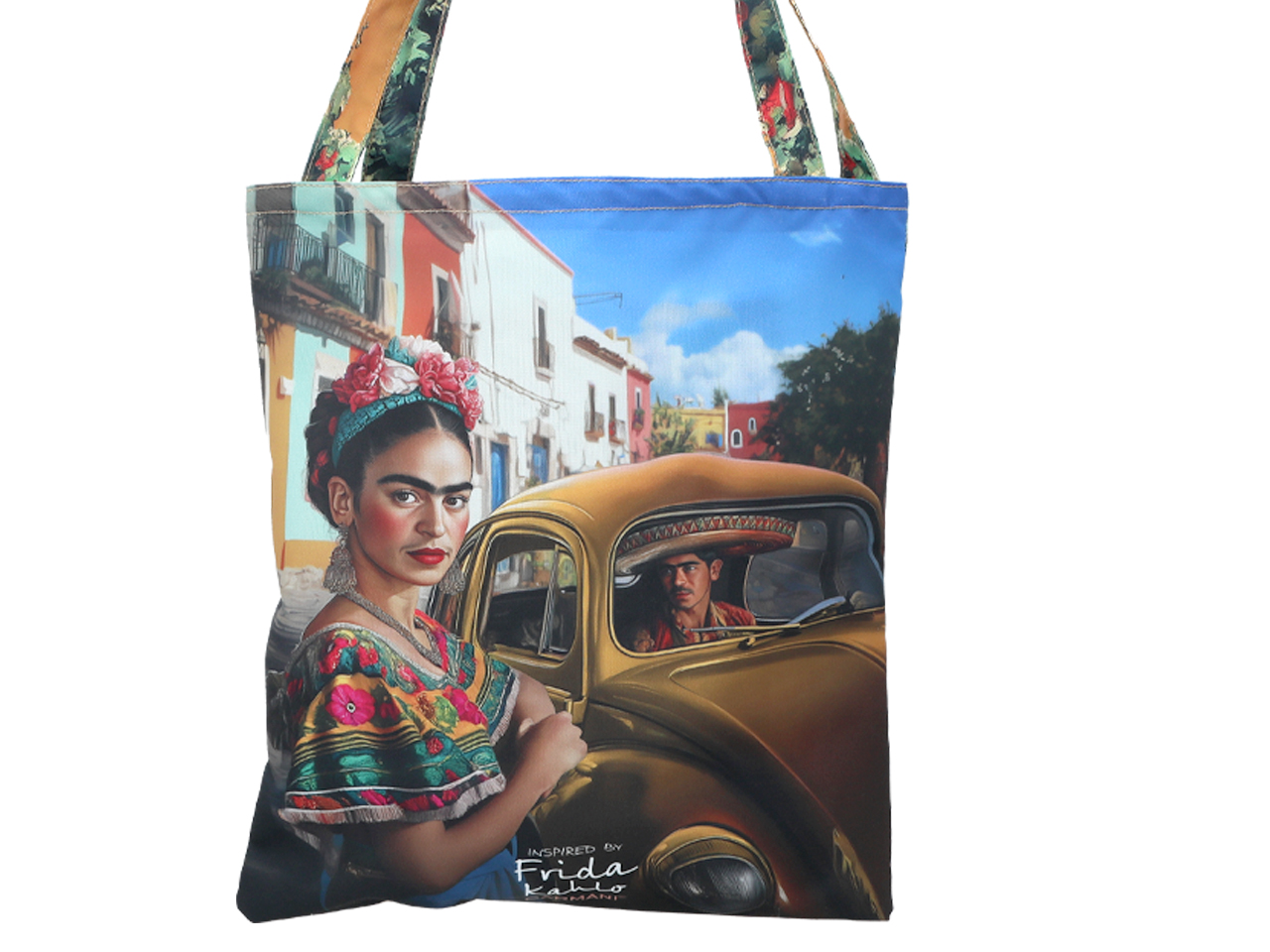 Torba na ramię - F. Kahlo (CARMANI) - obrazek 3
