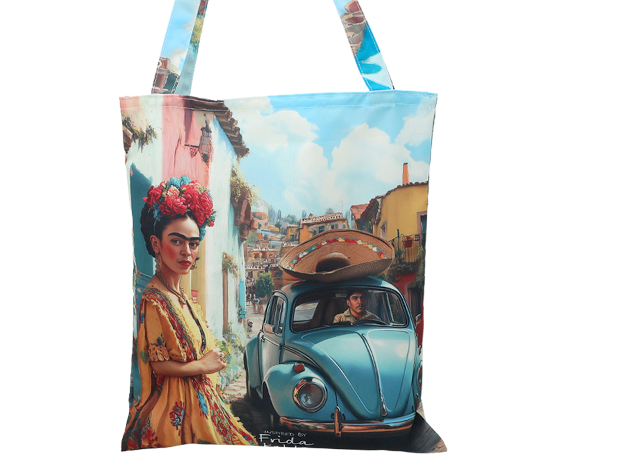 Torba na ramię - F. Kahlo (CARMANI) - obrazek 3