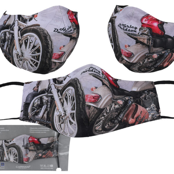 Maseczka ochronna - Motocykl (CARMANI)