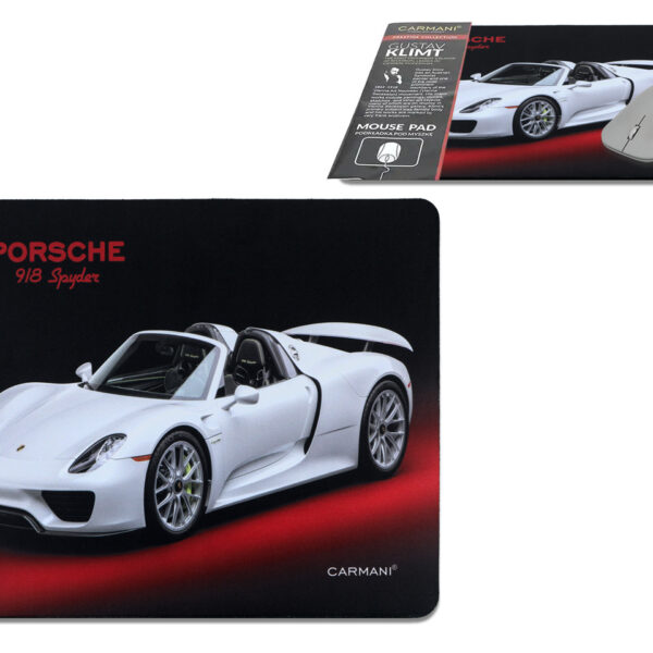 Podkładka pod mysz komputerową - Classic & Exclusive, Porsche 918 Spyder (CARMANI)
