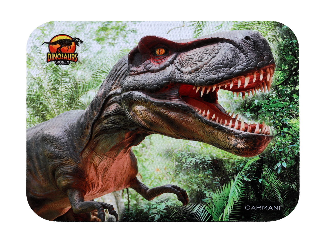Podkładka pod mysz komputerową - Prehistoric World of Dinosaurs (CARMANI) - obrazek 2