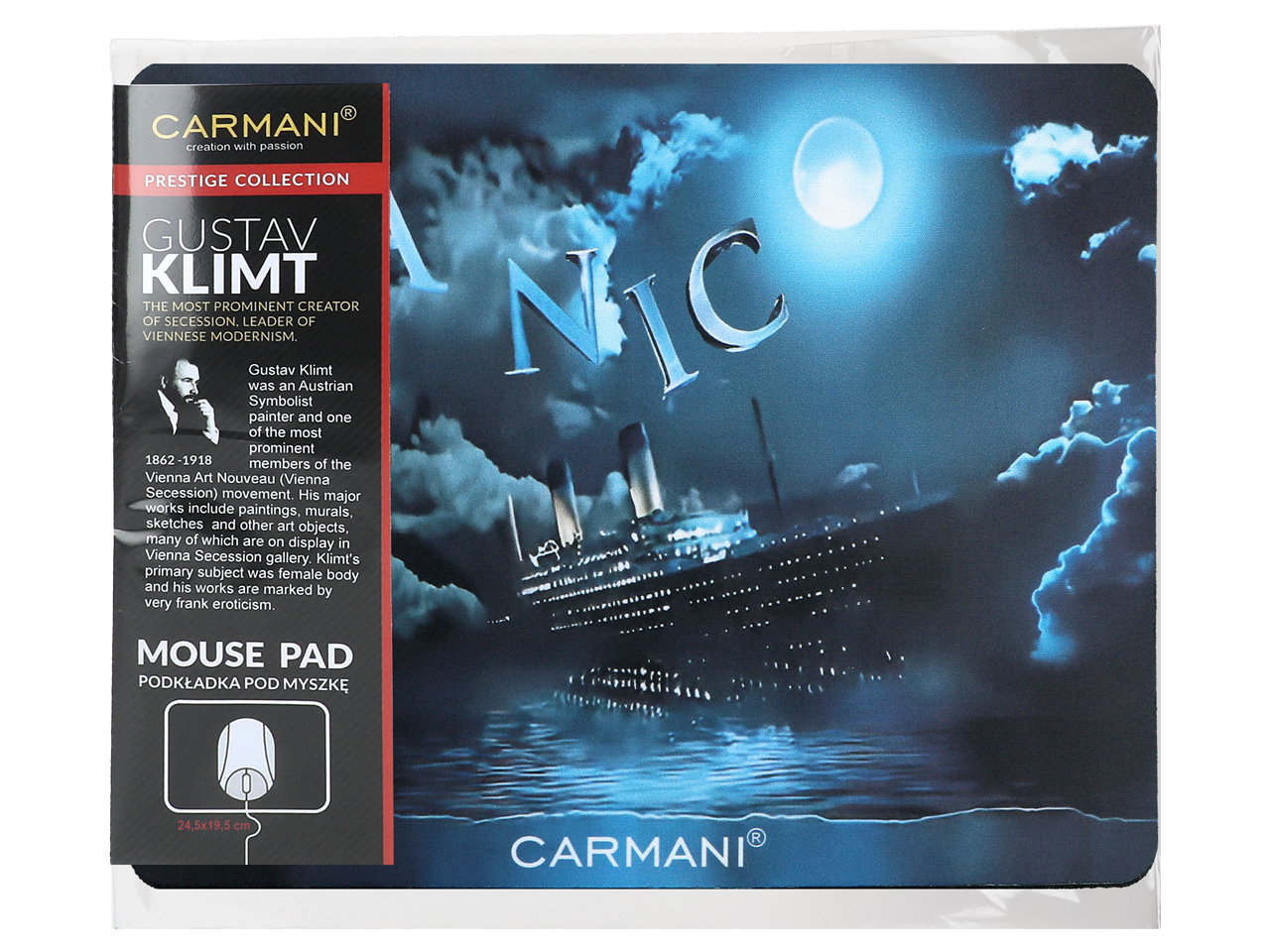 Podkładka pod mysz komputerową - Titanic (CARMANI) - obrazek 4