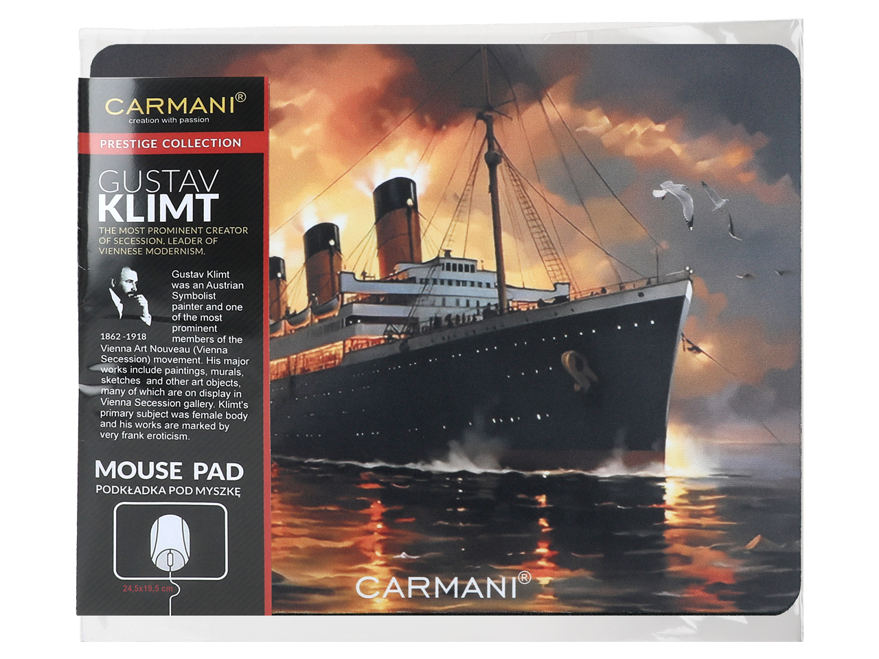 Podkładka pod mysz komputerową - Titanic (CARMANI) - obrazek 4