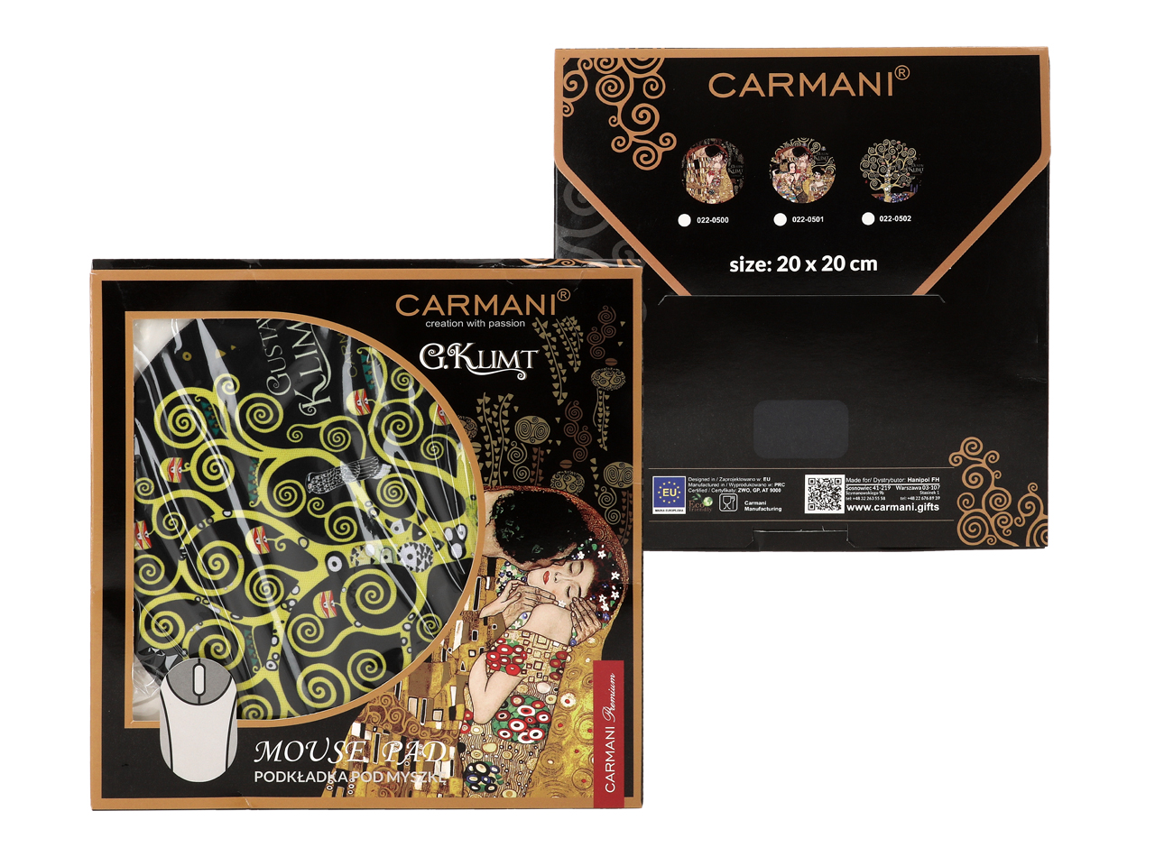 Podkładka pod mysz komputerową - G. Klimt, Drzewo życia (CARMANI) - obrazek 4