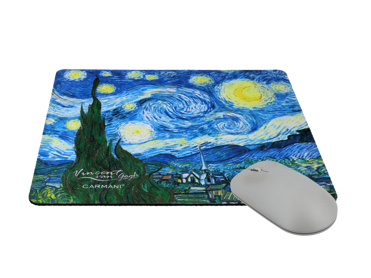 Podkładka pod mysz komputerową - V. van Gogh, Gwiaździsta Noc (CARMANI) - obrazek 2